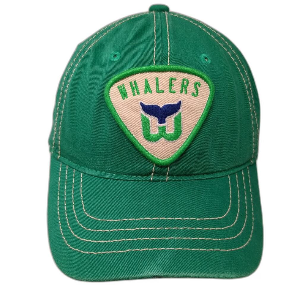 Zephyr Hartford Whalers Green Baseball Cap One Size Hockey Team Slideback Hat